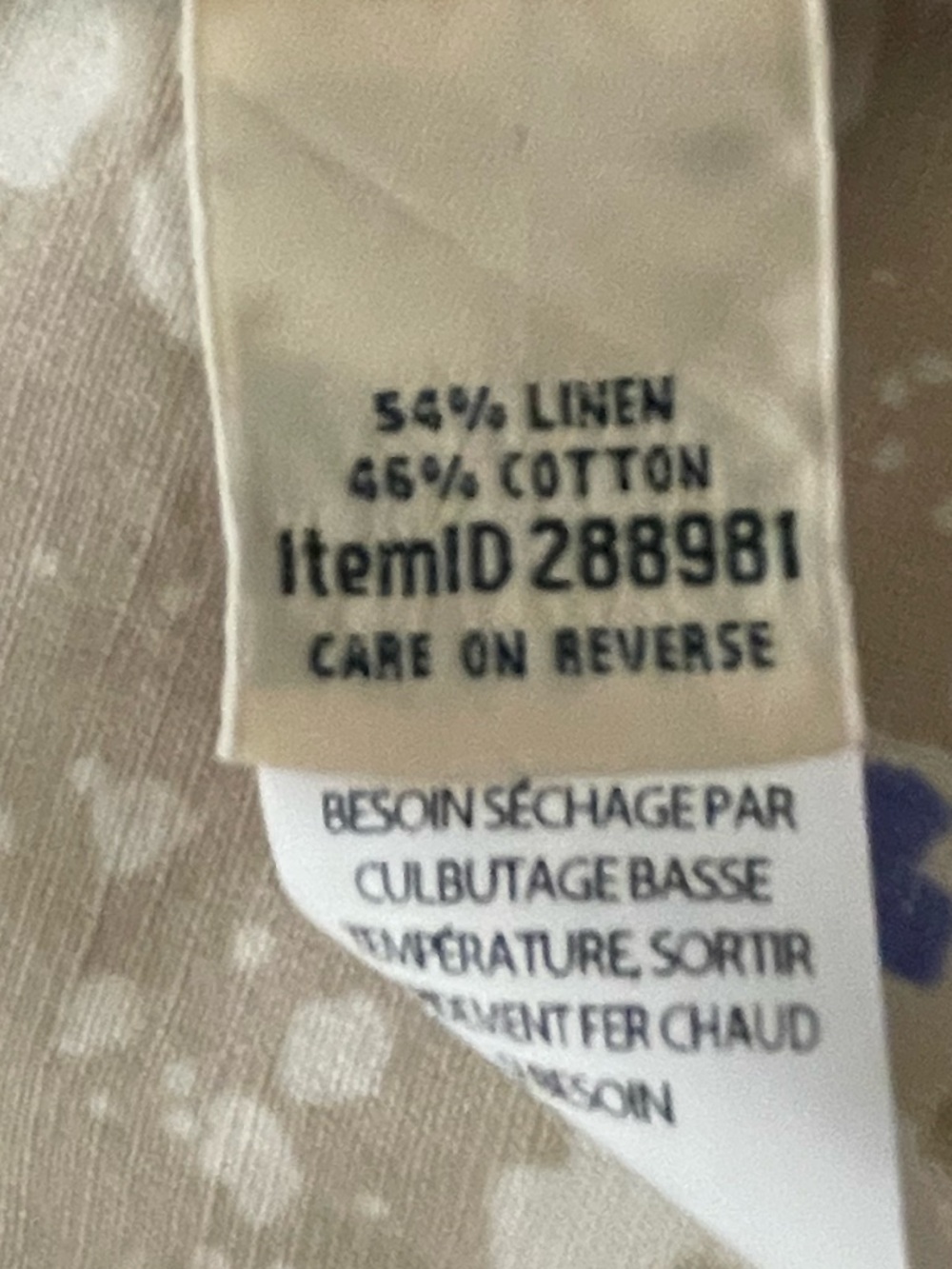 L.L. Bean Beige Floral Sleeveless Wrap Dress Sz 14 - Picture 5 of 6